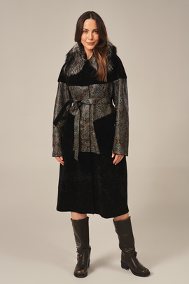 Zimný dámsky kabát oversize